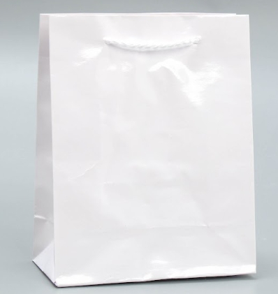 Пакет ламинированный S12х15х55 Белый